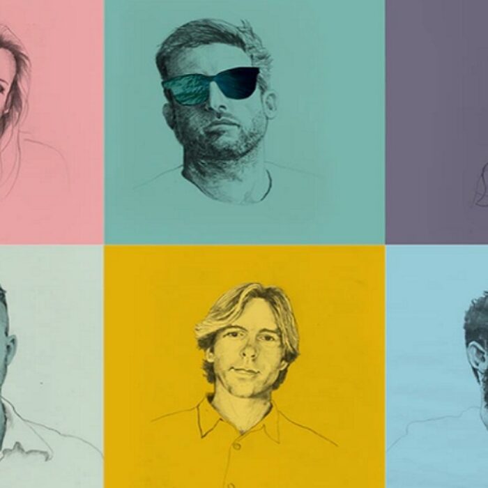 Portraits from On Surfing: Leila Hurst, Justin Quintal, Mariah Ernst, Jordan Blumetti, Devon Howard, and Ashton Goggans
