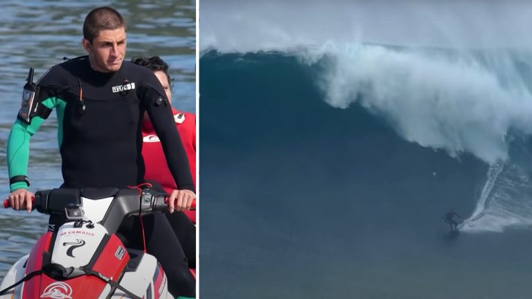 António Laureano, Nazare, tow surfing,