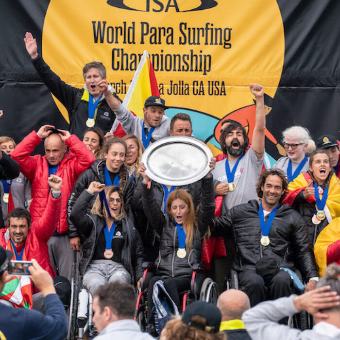 team spain podium 2020 ISA WPSC