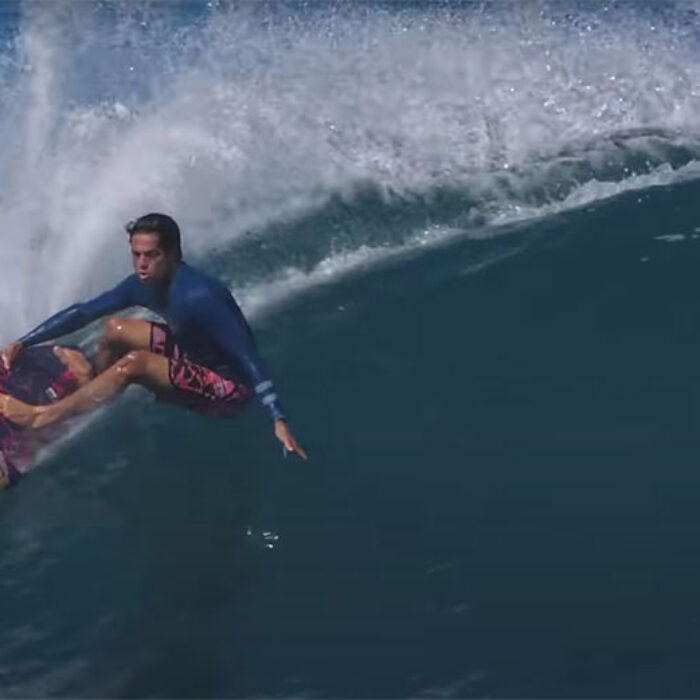 Kai Lenny surfing at Rocky Point