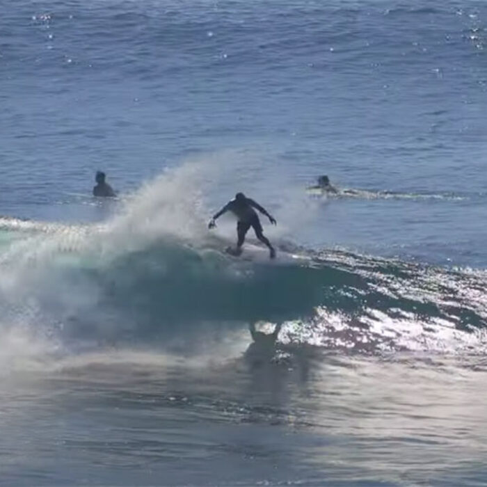 Kelly Slater surfing at Uluwatu