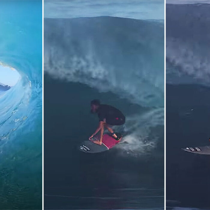 Nathan Florence surfing wave at Backdoor Pipeline