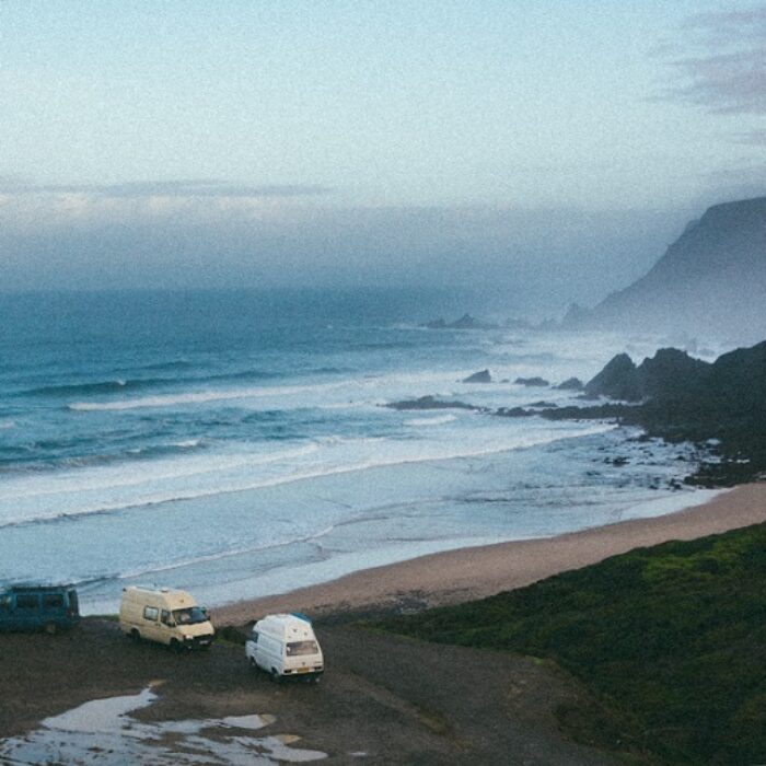 vans by the beach