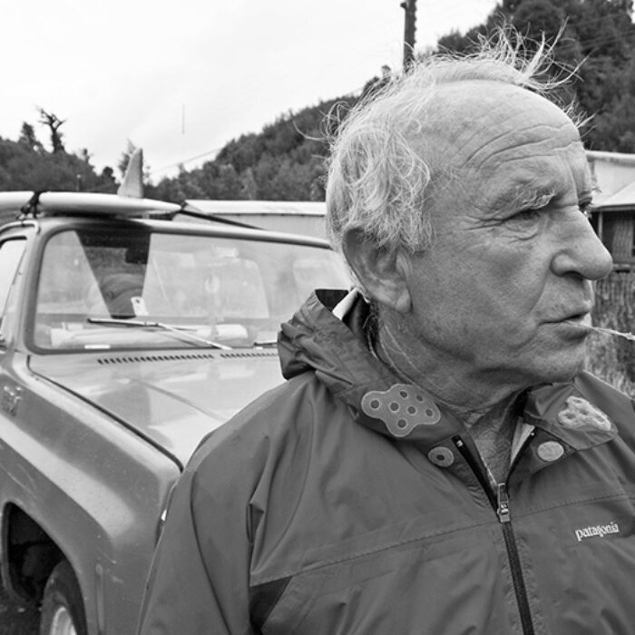 Yvon Chouinard, during filming of "180° South"