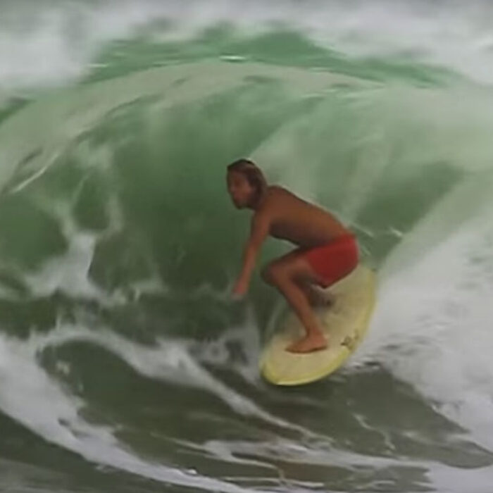 Alex Knost surfing in Panama