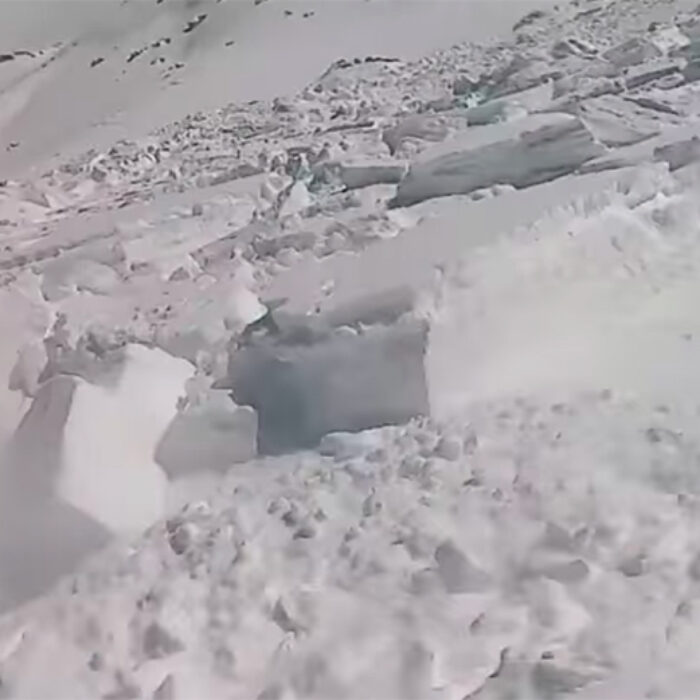 snowboarder caught in massive Colorado avalanche