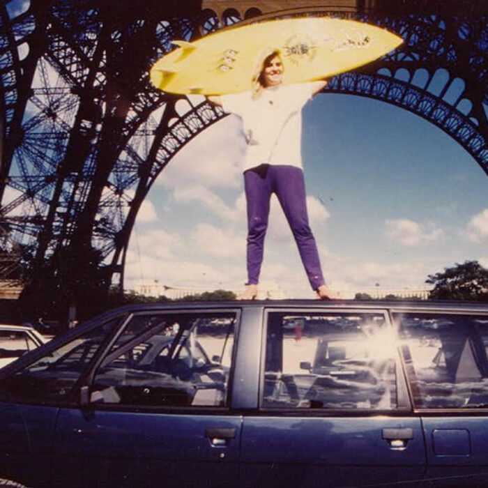Pam Burridge, 1990 women’s world champion, in Paris.