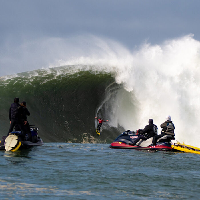Peter Mel on a wave of a lifetime at Maverick's