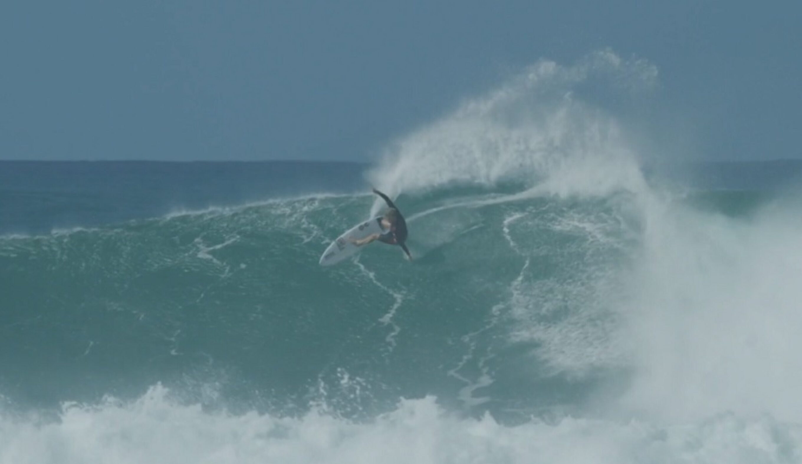 john john florence laying down some rail game at Haleiwa