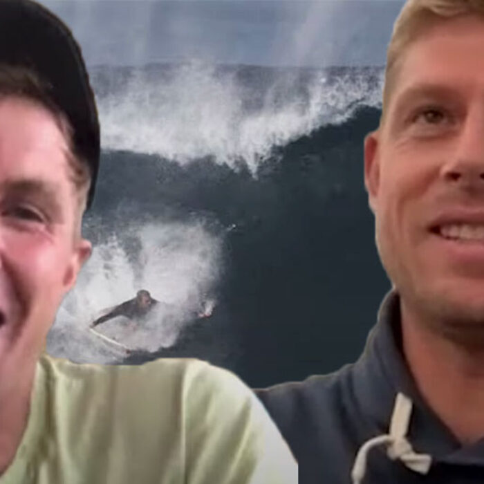 Jamie O'Brien Mick Fanning talking about wave pools