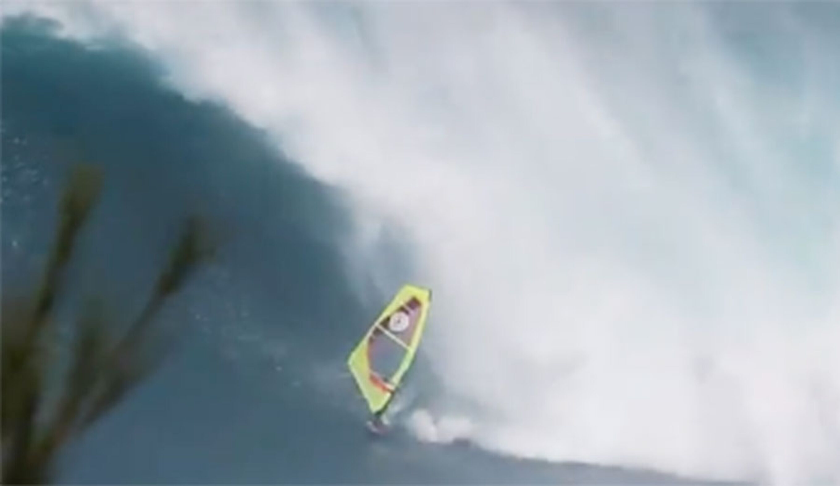 Windsurfer at Jaws