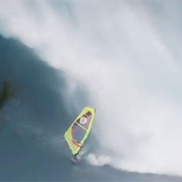 Windsurfer at Jaws