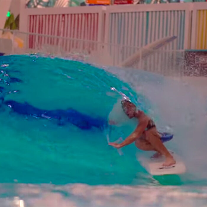 Ben Gravy at the newly reopened New Jersey Wavepool