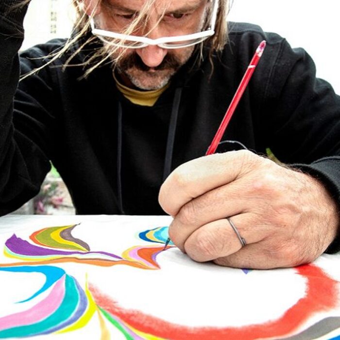 chris johanson art for vans