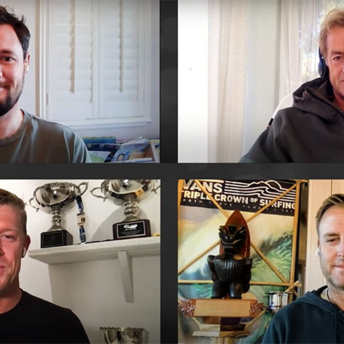 Mick Fanning, Tom Curren, Dave Prodan, Ross WIlliams