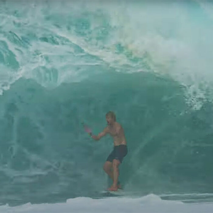 John John Florence surfing North Shore sandbar