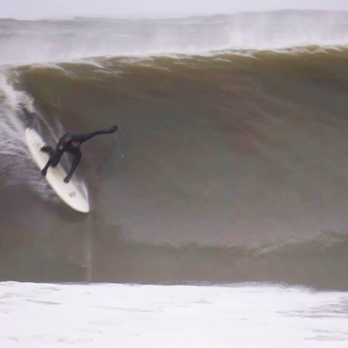 Ben Gravy pulls into a barrel in New Jersey