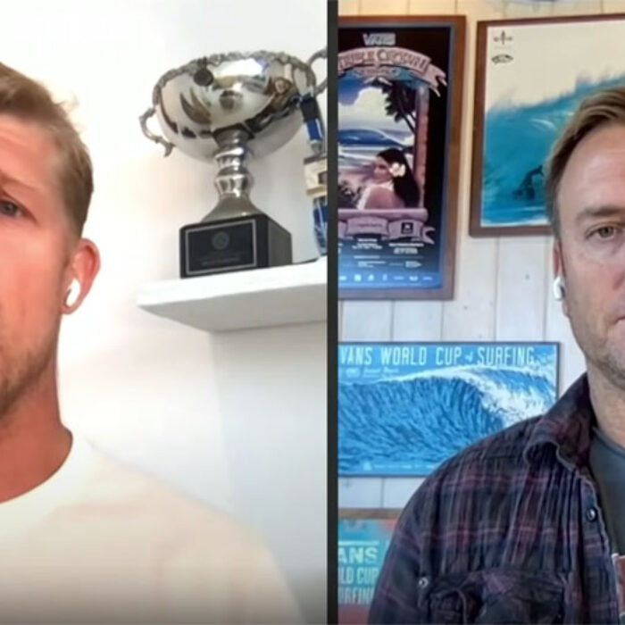 Mick Fanning and Ross Williams
