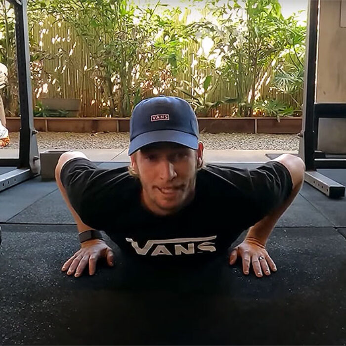 Nathan Florence working out