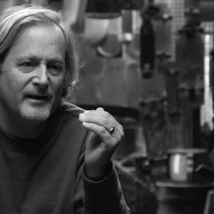Stacy Peralta bing interviewed for Bones Brigade