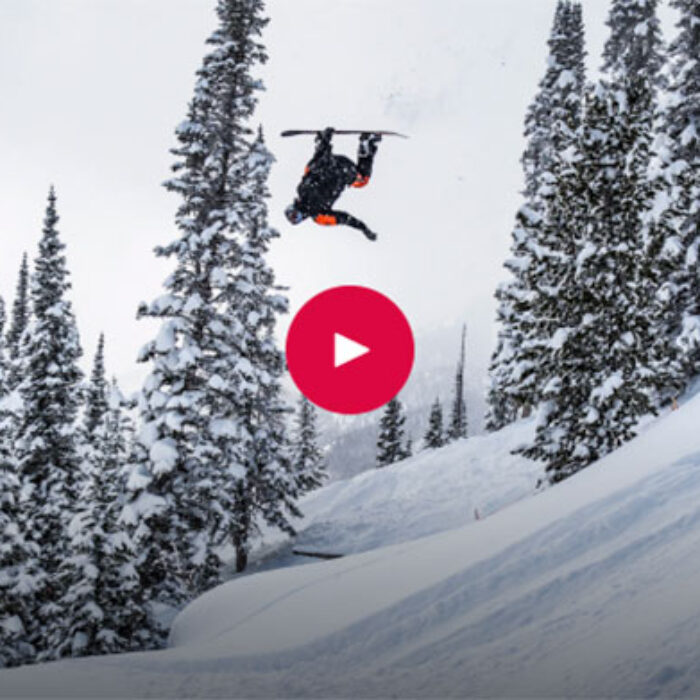 Travis Rice in the Natural Selection Tour From Jackson Hole