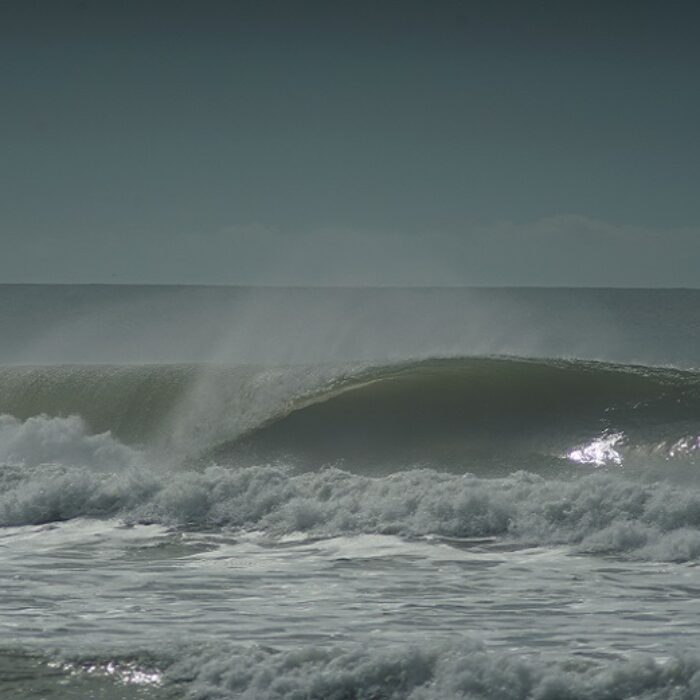 Surfing perfect barrels in uruguay