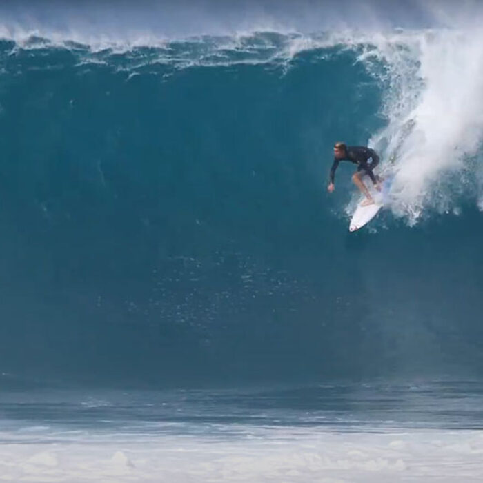Crosby Colapinto surfing at Off the Wall