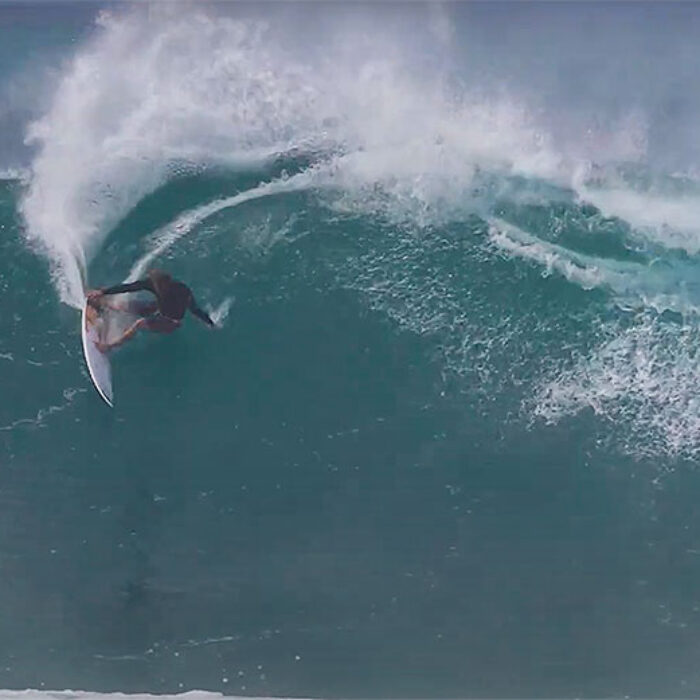 Conner Coffin surfing on the North Shore of Oahu