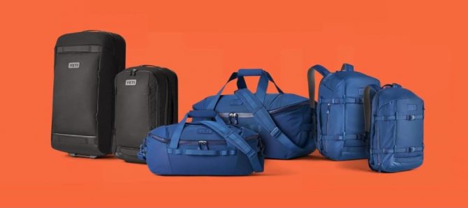 the yeti crossroads line of backpacks duffels and luggage