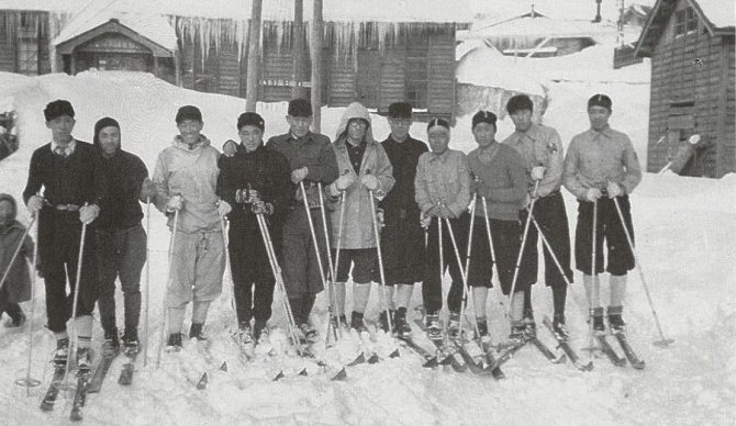 hachimantai ski team 