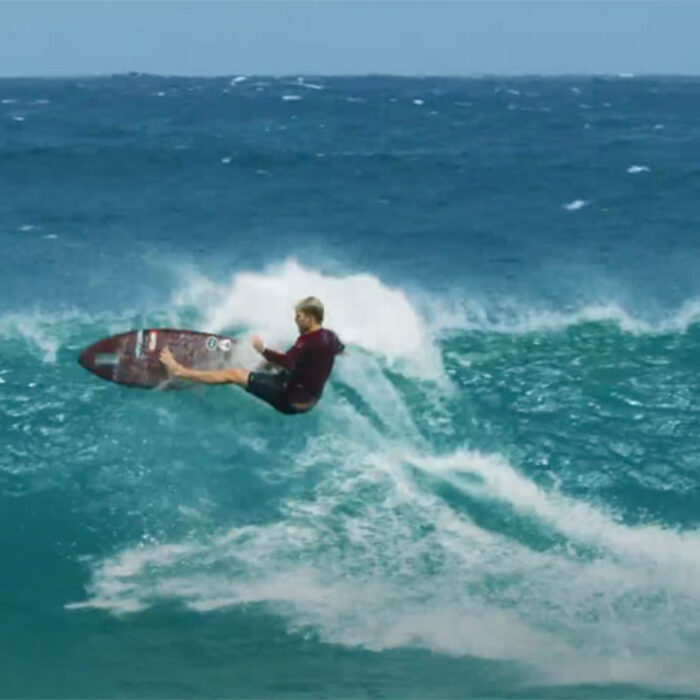 John John Florence surfing on North Shore