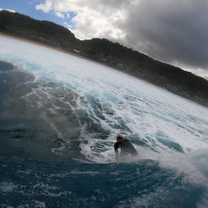Nathan Florence surfing Pipeline
