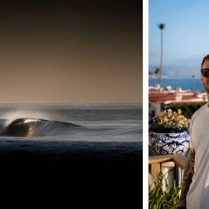 austin mullin won the lineups category with this amazing shot of a northern San Diego beachbreak