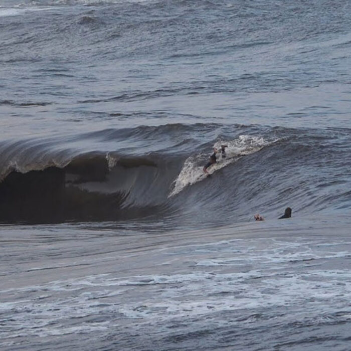 Waimea River wave in Bay