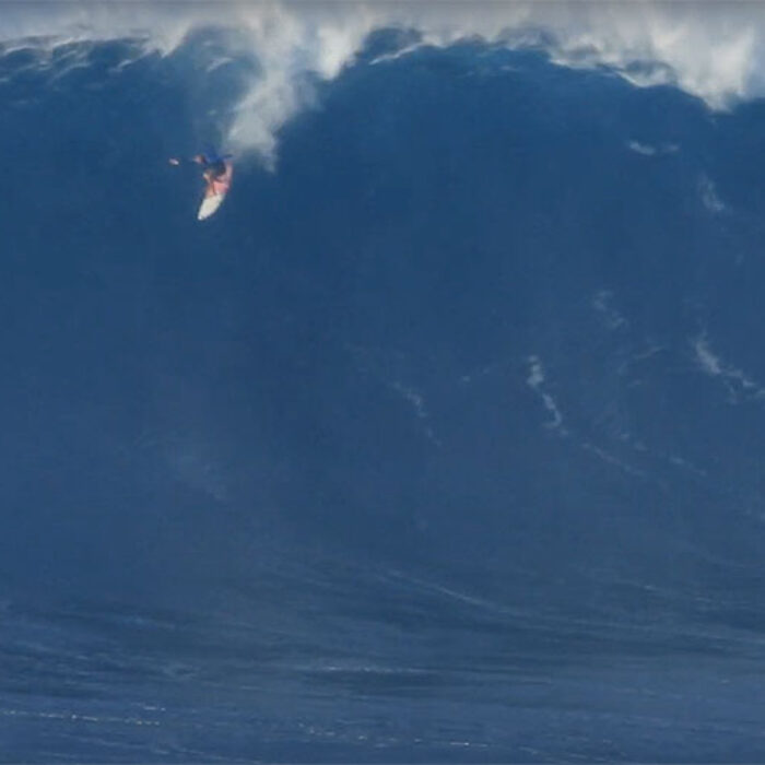 Shane Dorian surfing at Jaws