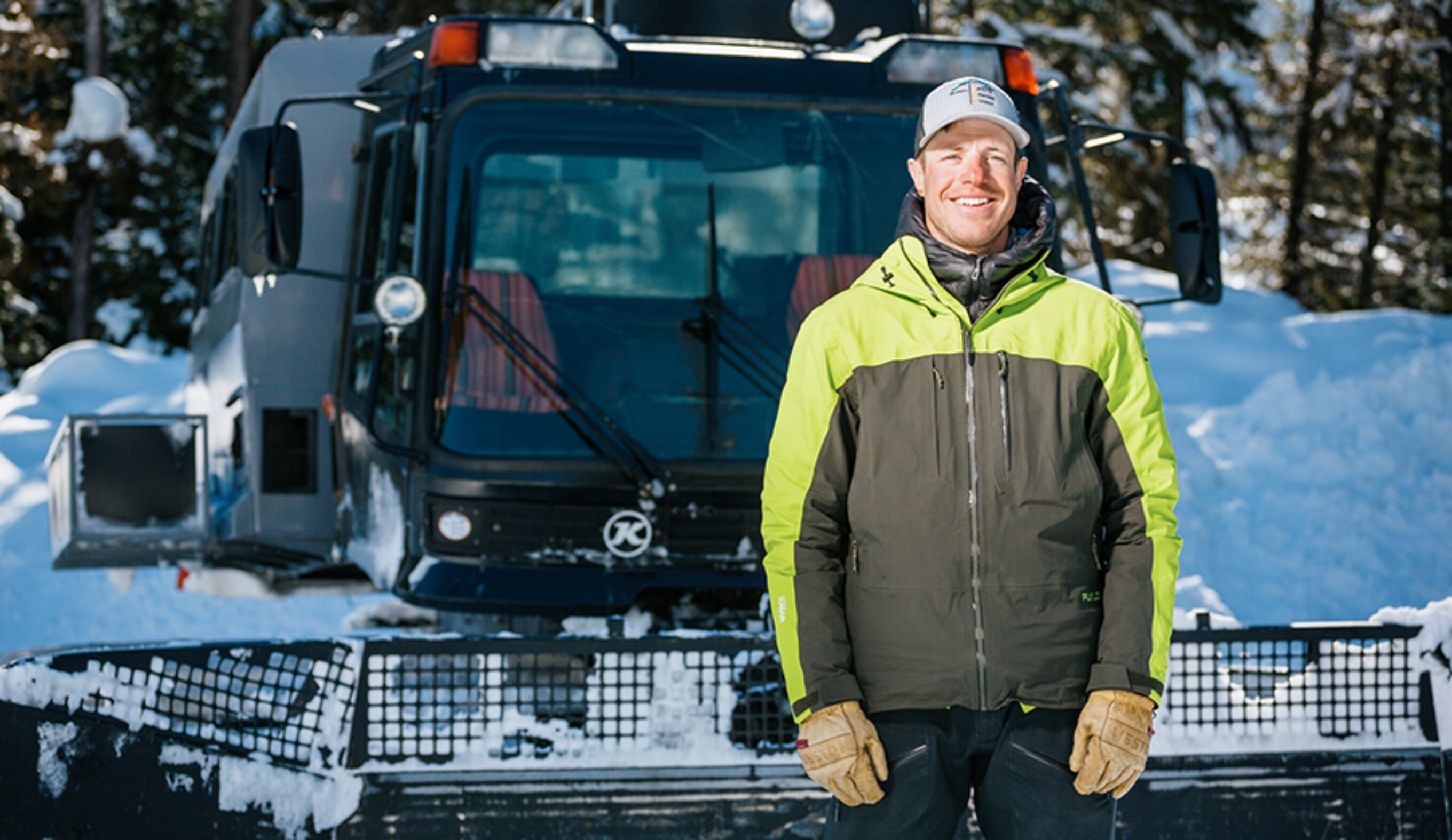 Snowboard guide Sam Thackeray