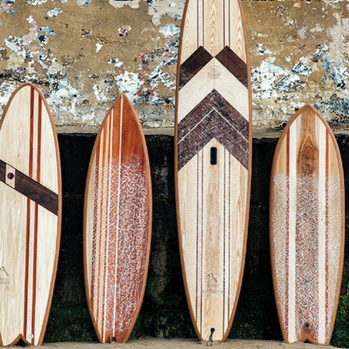 ryan lynch of timber surf co is making wooden, environmentally friendly surfboards