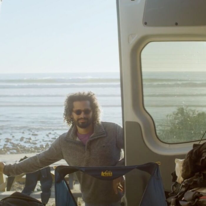 Mike Lynch of Imperfects prepares to surf at San Onofre State Beach