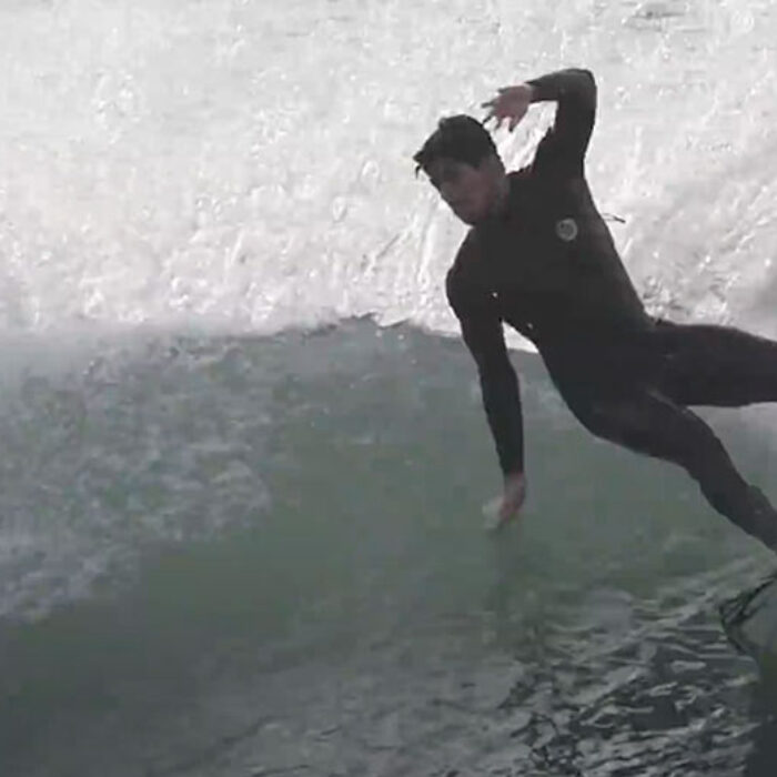Gabriel Medina surfing