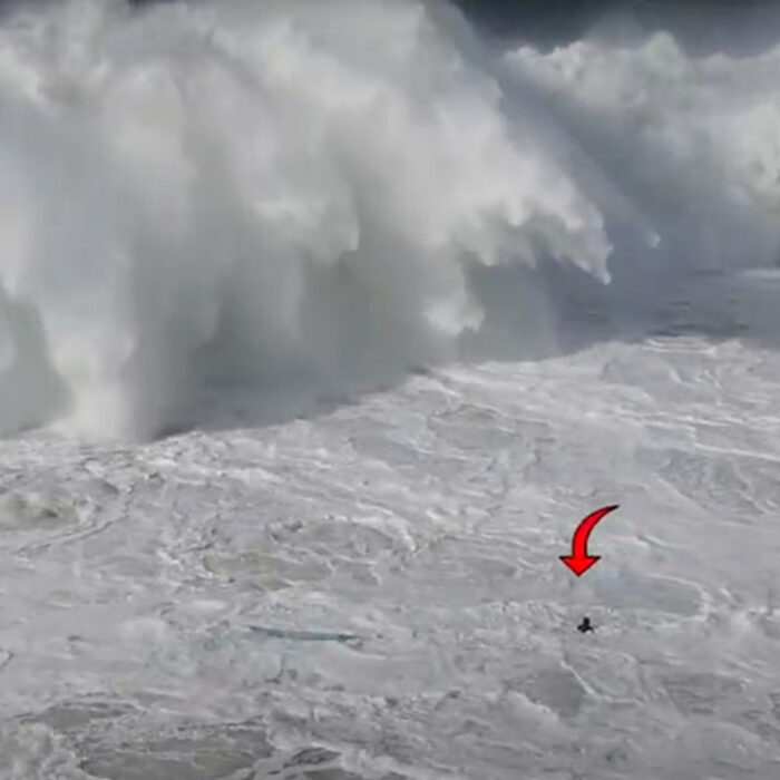 Grant Baker Maverick's wipeout
