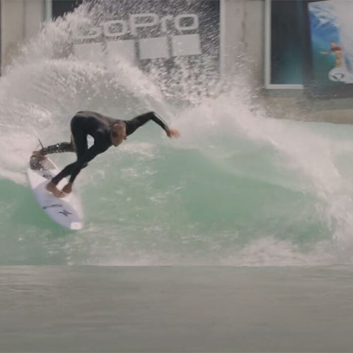 Koa Smith surfing BSR wave pool