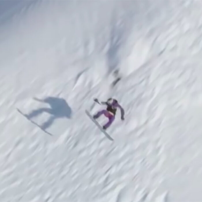 Mark McMorris crashing in Alaska