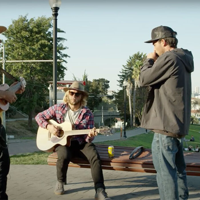 Mason Ho, Tom Curren, Conner Coffin in San Francisco
