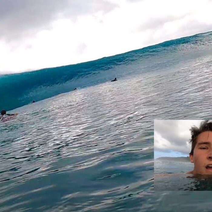 Parker Seidel gets destroyed at Pipeline