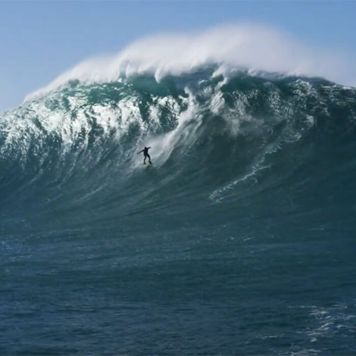 Nic von Rupp surfing