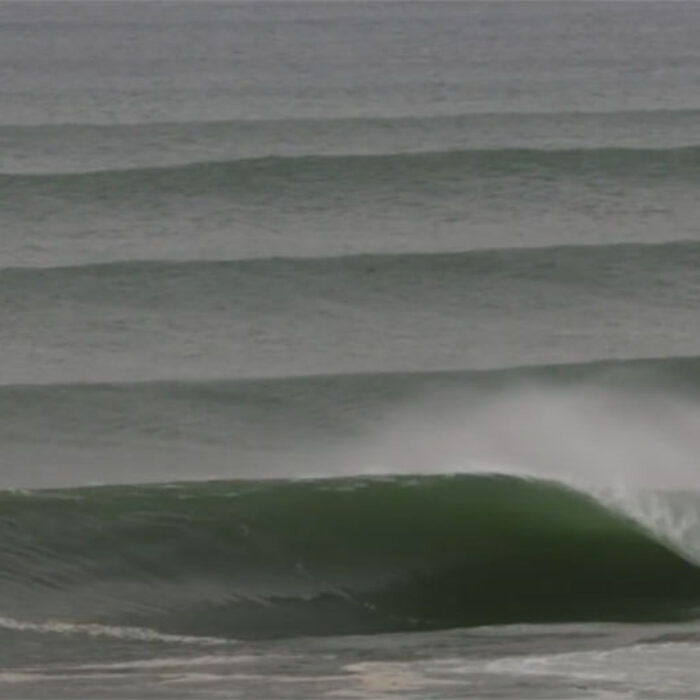 Nic von Rupp surfing the Cave
