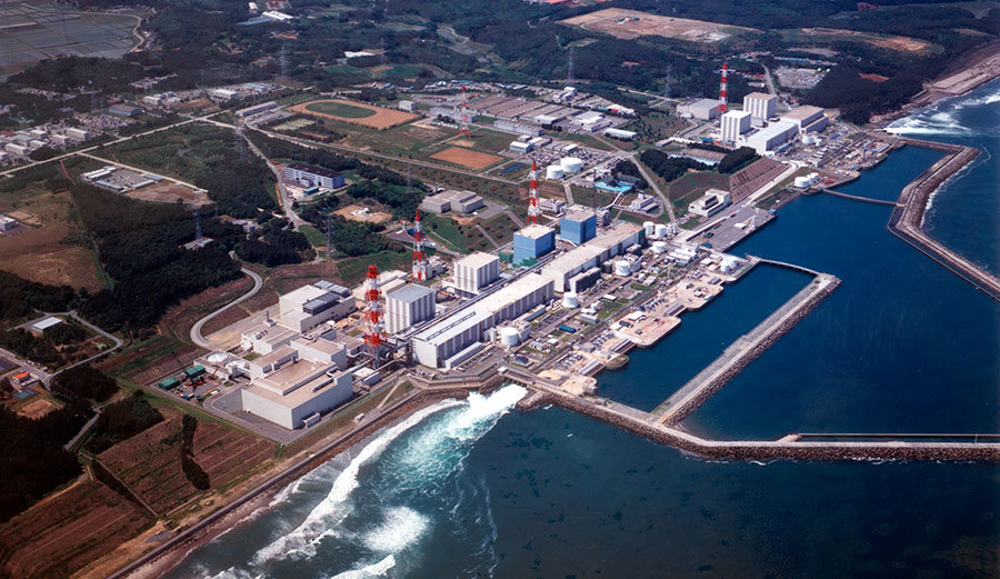 The Fukushima Daichi Nuclear Power Station