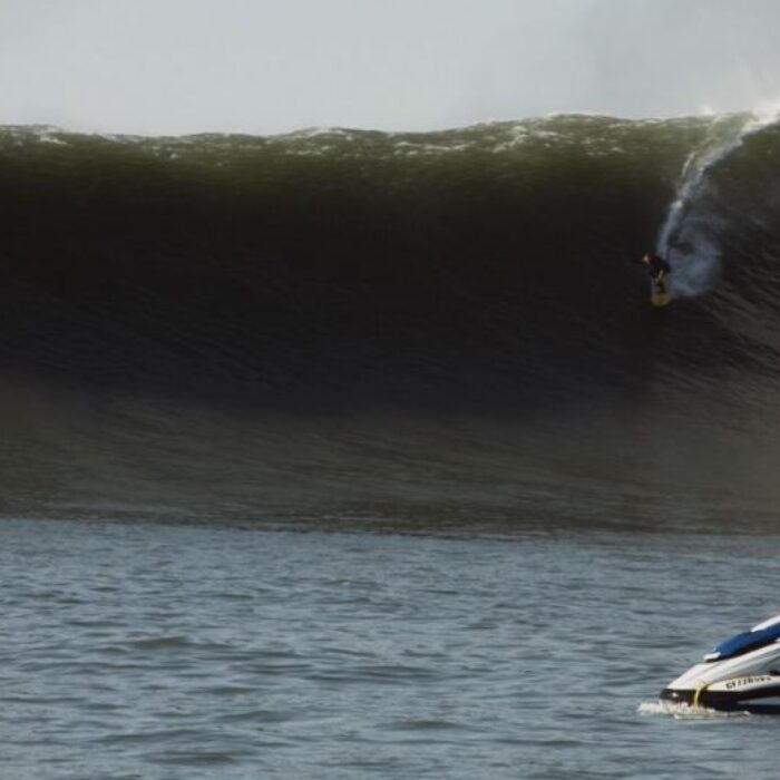 Kyle Thiermann surfing giant Mavericks