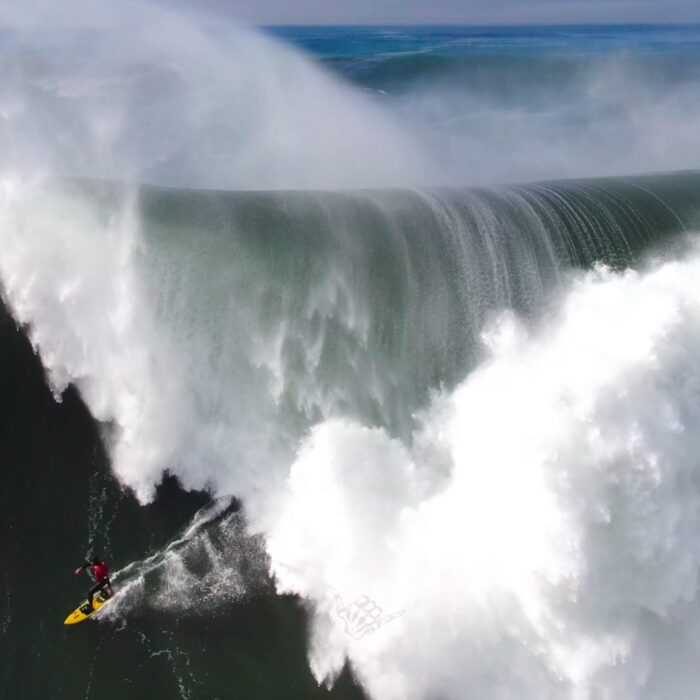 huge swell at Mav's