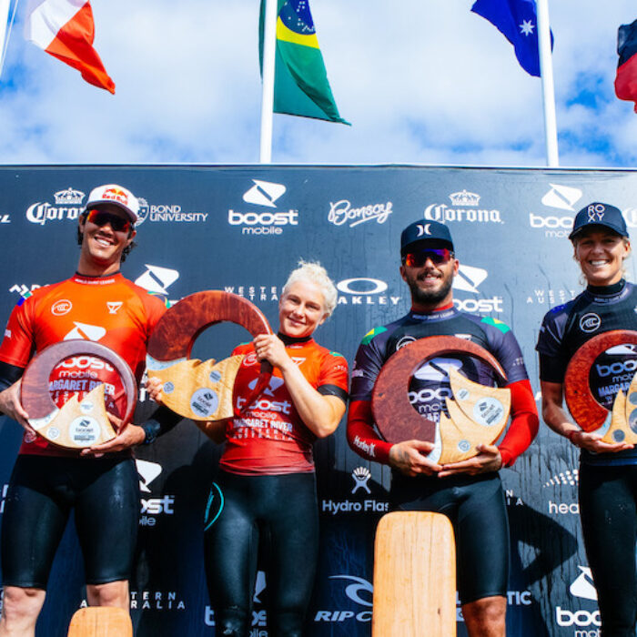 Tatiana Weston-Webb and Felipe Toledo win the WSL Margaret River Pro